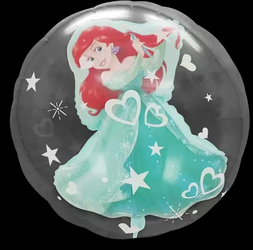 Fóliový balónek s princeznou (60 cm*69 cm)