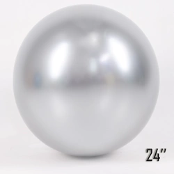 Giant 24" CHROME Balloon, Silver (1 pc.)