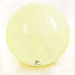 Latex Balloon Giant 24" Premium SHOW™ Light Yellow (020)