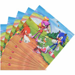 Papierowe serwetki Sonic – 20 szt., 17 x 17 cm