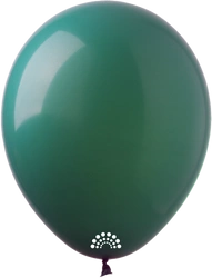 Premium SHOW 5 Inch Rubber Balloons, Forest Green (063)