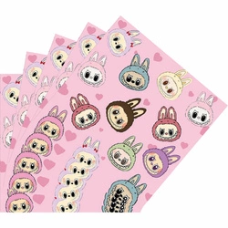 Labubu paper napkins cute bunny motif 20 pcs