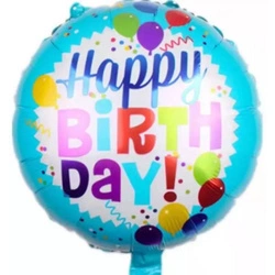 Happy Birthday 18" Foil Balloon (45cm.)