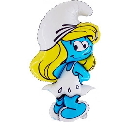 Smurfette Foil Balloon, Grabo