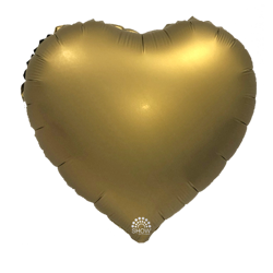 Gold Foil Heart 18" (45cm.)