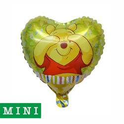 Mini balónek Medvídek Pú 27 cm.