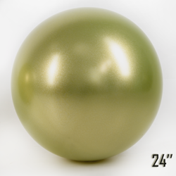 Balloon Giant 24" CHROME, Gold Olive (1 pcs.)