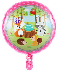 Fóliový balónek Zvířata 18" (45cm).)