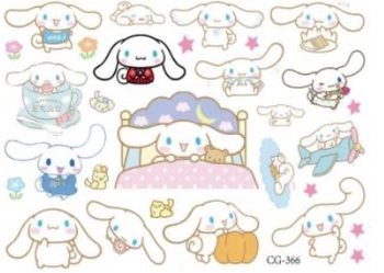 Kuromi Kids Tattoos (1 pc)