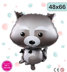 Foil Balloon Raccoon (48cm*66cm)