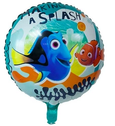 Foil balloon Nemo Dory fish 18" (45cm.)