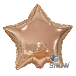 Rose Gold Foil Star 18" (45cm).)