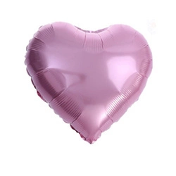 Serce Foliowe Różowe 18" (45cm.)