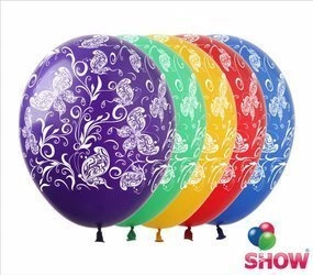 Printed rubber balloons Patterns (10 pcs.)