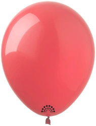 Premium Show Rubber Balloons 12", Red Coral (026)
