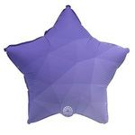 Hvězda Fialový gradient 18" (45cm).)