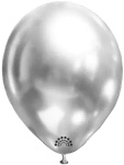 Balony 12 cali, Brilliance, Srebrny 50 szt