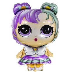 Fóliový balónek LOL Girl (49 cm * 80 cm)