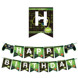 Happy Birthday Gaming Paper Garland - Player's Birthday Decoration