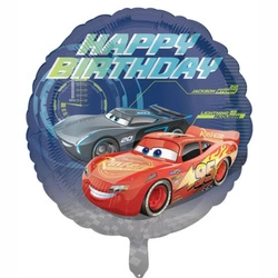 Balon foliowy Auta Zygzak McQueen 18 cali (45 cm) – balon urodzinowy