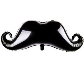 Foil Mustache Balloon (49cm*103cm)