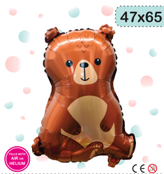 Fóliový balónek s medvídkem (47 cm * 65 cm)