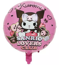 Balon foliowy Kuromi, Sanrio 18" (45cm.)