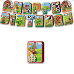 Girlanda Papierowa Happy Birthday Farma Zwierząt