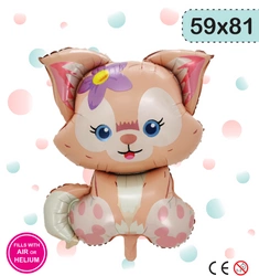 Balon Foliowy Lis Bella  (59cm*81cm)