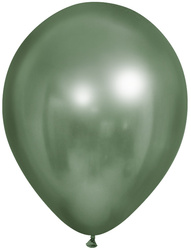 Balónky 12" Chrome, borovicově zelená (50 ks)./ balení.)