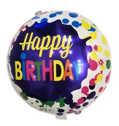Balon foliowy Happy Birthday 18" (45cm.)