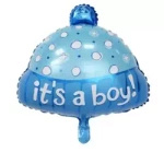 Balon Foliowy Czapeczka it's a Boy Niebieska (49cm*58cm)