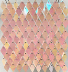 Opalescentní perleťové flitrové panely (30 cm * 30 cm)