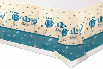 Baby Boy Plastic Tablecloth (108*180cm)