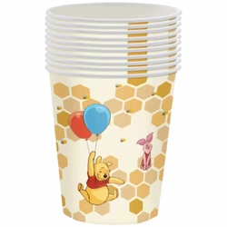 Winnie the Pooh paper cups - 10 pcs.