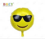 Balon foliowy Emotka 18" (45cm.)