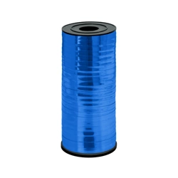Ribbon for balloons Blue Metalized (5mm*92m)