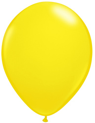 Balónky 18" (46 cm), žluté (10 ks)./ balení.)
