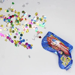 Foil Balloon Shooting Confetti