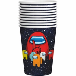 Among Us paper cups party decoration 10 pcs.