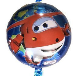 Фольгована куля Super Wings 18" (45 см).)