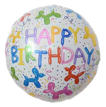 Balon foliowy Happy Birthday 18" (45cm.)
