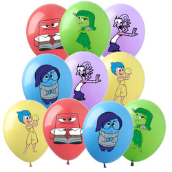 Balony gumowe z nadrukiem W głowie się nie mieści (10 szt.)