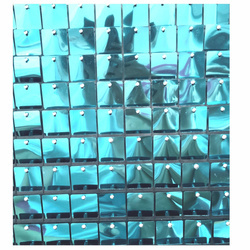 Tyrkysové flitry 100 ks pro flitrové panely (30 cm * 30 cm)