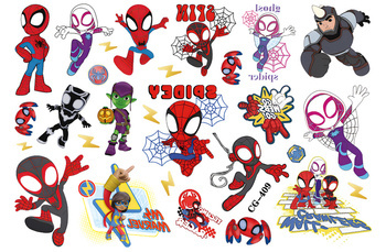 Spideyho tetování pro děti (1 ks)