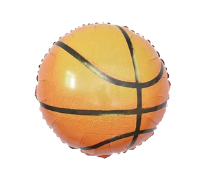 Fóliový balónek Basketbal 18" (45 cm).)
