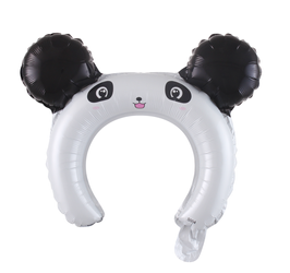 Panda čelenka fóliový balónek