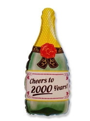 Champagne Foil Balloon, Flexmetal