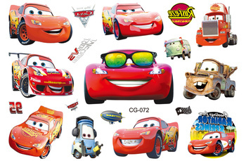 Dětské tetování Cars, Zigzag (1 ks)
