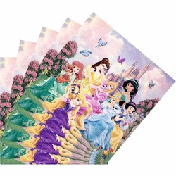 Disney Princess paper napkins 17x17 cm - 20 pcs.